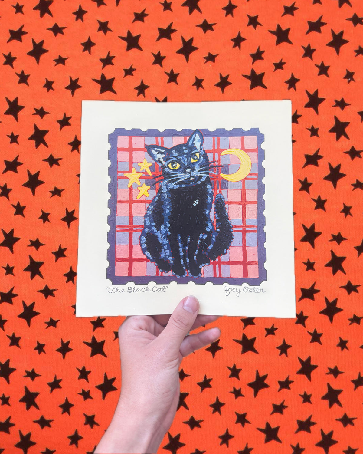 The Black Cat Print (HALF OFF) - Halloween Collection