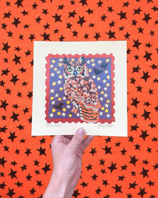 The Owl Print (HALF OFF) - Halloween Collection