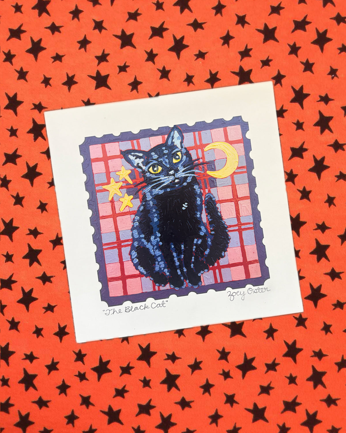 The Black Cat Print (HALF OFF) - Halloween Collection